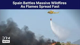 Thumbnail: WATCH: Spain Battles Massive Wildfires as Planes Drop Retardant on Raging Flames | AL15