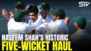 Thumbnail: Naseem Shah’s Record-Breaking Test Spell | Sri Lanka vs Pakistan | 2nd Test 2019 | M1D2J