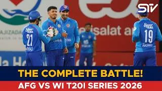 Thumbnail: 🏏 3 DAYS OF DRAMA! | Afghanistan vs West Indies | T20I Series 2026 | 321T