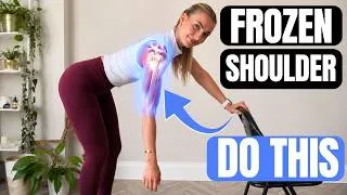 Thumbnail: Fix Frozen Shoulder. 4 Gentle Exercises demonstrate by a physio and doctor