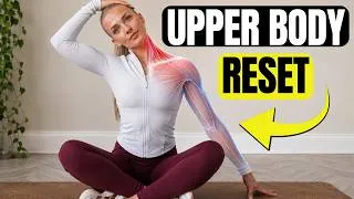 Thumbnail: Tight Neck & Shoulders From Sitting? Do This for 10 Minutes