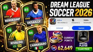 Thumbnail: DLS 26 NEW UPDATE! | SIGNING CLASSIC FREE PLAYERS | PRIZE LADDER REWARD IN DREAM LEAGUE SOCCER 2026