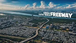 Thumbnail: Airoli Katai Naka Freeway Progress | September 2025 | The Bridge Connecting Mumbai