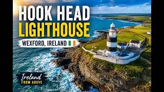 Thumbnail: Experience the breathtaking beauty of Hook Head Lighthouse from above! 🇮🇪✨
