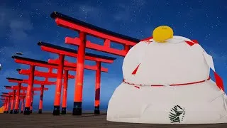 Thumbnail: Domino simulation Happy New Year