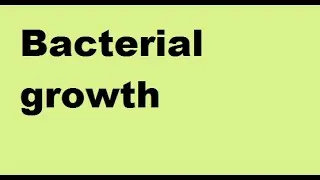 Thumbnail: Bacterial growth curve