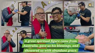 Thumbnail: A great spiritual figure came from Australia, gave us his blessings, 1800-571-8777 