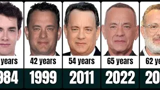 Thumbnail: Tom Hanks from 1980 to 2023