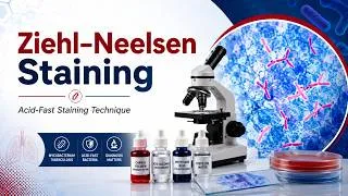 Thumbnail: Acid-Fast Staining Explained |Principle, Procedure & Interpretation #shortvideo #microbiology #mbbs