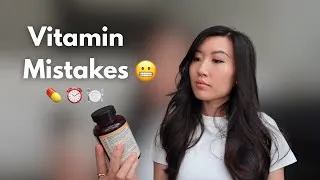 Thumbnail: Are You Taking Your Vitamins Wrong? (3 Simple Fixes) | Dr. Sabrina Wu