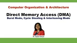 Thumbnail: Direct Memory Access (DMA) | Burst Transfer | Cycle Stealing || Computer Organization & Architecture