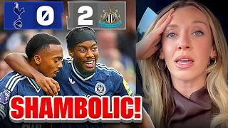 Thumbnail: “I CAN’T DO THIS AGAIN!” Abbi Reacts To Tottenham 0-2 Newcastle