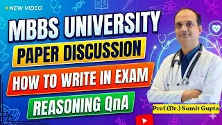 Thumbnail: Anatomy Paper Discussion for 1st MBBS Students | Most Important Reasoning Questions | How to write