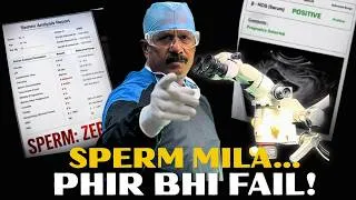 Thumbnail: Zero Sperm + Failed IVF… How Did She Get Pregnant With FET?