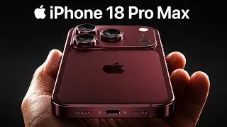 Thumbnail: iPhone 18 Pro Max Trailer Official Look