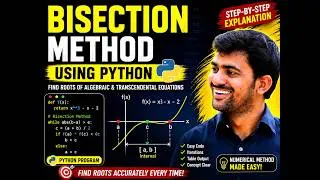 Thumbnail: Bisection Method in Python