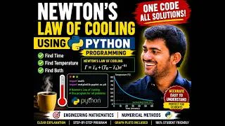 Thumbnail: Newton's Law of Cooling Using Python Programming