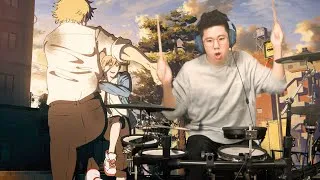 Thumbnail: CHAINSAW MAN Opening 「KICK BACK」 Drum cover