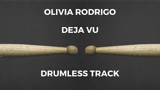 Thumbnail: Olivia Rodrigo - deja vu (drumless)