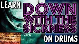 Thumbnail: Live Drum Lesson: Disturbed - "Down With The Sickness" drumming tutorial