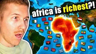 Thumbnail: I Made Africa the RICHEST Continent on Earth! (Dummynation)