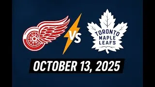 Thumbnail: Red Wings vs Maple Leafs Preview | October 13, 2025 | NHL Original Six Showdown