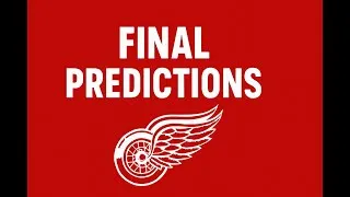 Thumbnail: Final Detroit Red Wings Season Predictions 🏒