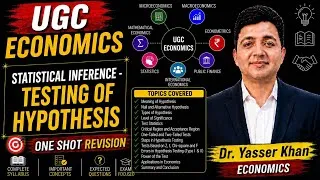 Thumbnail: Statistical Inference - Testing Of Hypothesis | UGC Economics | STATISTICS | Economics 