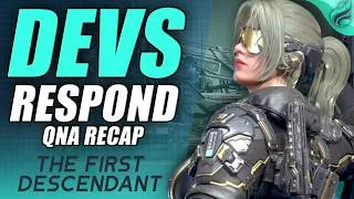Thumbnail: Devs Speak Out About the FUTURE of The First Descendant