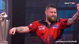 Thumbnail: Michael Smith 9 nyilas dobása /Smith 9 darter-2023 PDC World Darts Championship-2023.01.03. - Magyar