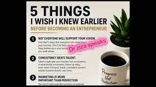 Thumbnail: BUSINESS ENTREPRENEURSHIP 101@Drzizaholisticwellness 
