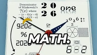 Thumbnail: I Made a Clock Only Using "2026"