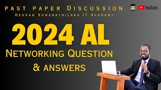 Thumbnail: Networking Question AL ICT Paper Discussion 2024 Dec  - (TCP IP/DNS) Essay Paper