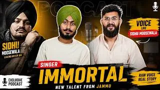 Thumbnail: Meet Jammu's Rising Punjabi Singer Immortal | Voice That Reminds Fans of Sidhu Moosewala 2026