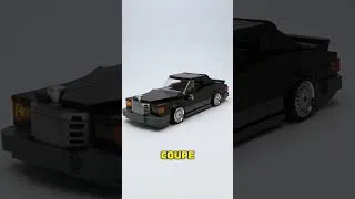 Thumbnail: Mysterious Black Chrome LEGO Coupe by Power Build!