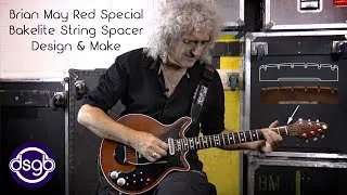 Thumbnail: Brian May Red Special Guitar Bakelite String Spacer Design and Make