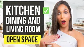 Thumbnail: TOP 12 Living room + Dining room + Kitchen Interior Design Ideas | Open Space Home Decor