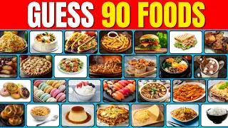 Thumbnail: Guess the Food in 3 Seconds! 🍔 | 90 Foods Quiz for Kids | Easy, Medium & Hard Levels