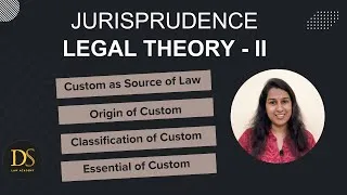 Thumbnail: Custom as a Source of Law | Kinds of Custom in Jurisprudence | Legal Theory | Jurisprudence 