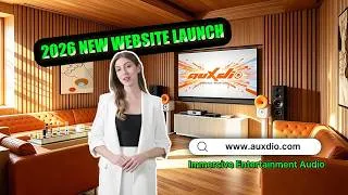 Thumbnail: AUXDIO | New Website LAUNCH – Redefining Immersive Entertainment Audio