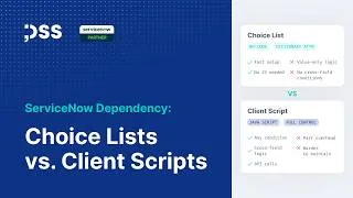 Thumbnail: ServiceNow Australia: Dependent Field Values with Choice Fields and Catalog Client Scripts ✔️