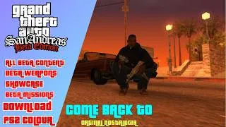 Thumbnail: GTA San Andreas Beta Version & Alpha Features Gameplay Showcase | GTA Series Tips