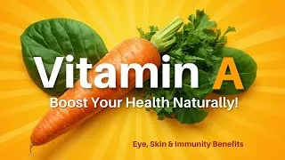 Thumbnail: Vitamin A Benefits | Best Foods for Eye Health, Immunity & Skin @Dt.sharda 