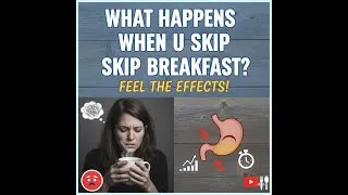 Thumbnail: What actually happens when you skip breakfast? @Dt.sharda