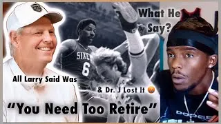 Thumbnail: Danny Ainge Tells The Funniest Larry Bird Story | Larry Got Under Dr. J Skin So Bad This Happened 😳