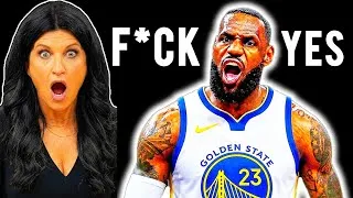 Thumbnail: Rachel Nichols GOES IN on LeBron SIGNING with the Warriors ‼️🤯🏆