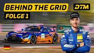 Thumbnail: Hinter den Kulissen der DTM! 🔥 Behind The Grid Folge 1 | Maro Engel & Finn Wiebelhaus
