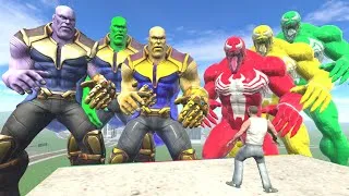 Thumbnail: Franklin Save His Thanos Team From Venom Team - INDIAN BIKES DRIVING 3D