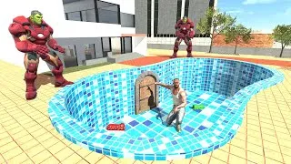 Thumbnail: Franklin Found Hidden Door In Swimming Pool - INDIAN BIKE DRIVING 3D