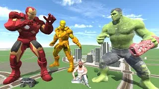 Thumbnail: Franklin Become Hulk to Face IronMan's - INDIAN BIKES DRIVING 3D